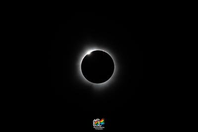 Diamond Ring Effect during the April 8th, 2024 Total Eclipse from Trail of Tears State Park
