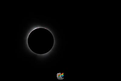 Totality during the April 8th, 2024 Total Eclipse from Trail of Tears State Park